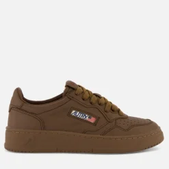 Trainers|Autry Men's Medalist Matte Leather Trainers - UK 9