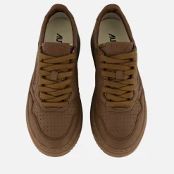 Trainers|Autry Men's Medalist Matte Leather Trainers - UK 9