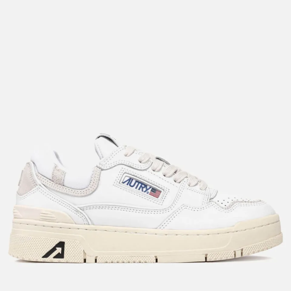Trainers|Coach Autry Women's CLC Leather and Suede Court Trainers - UK 3