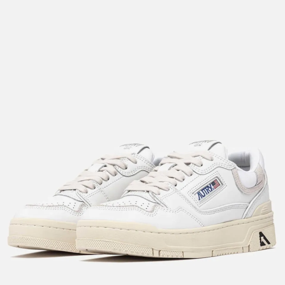 Trainers|Coach Autry Women's CLC Leather and Suede Court Trainers - UK 3