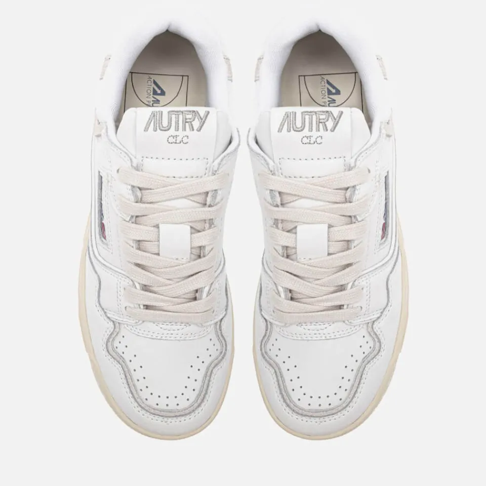 Trainers|Coach Autry Women's CLC Leather and Suede Court Trainers - UK 3