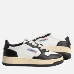 Trainers|Autry Women's Medalist Leather Court Trainers - UK 3