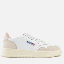 Trainers|Autry Women's Medalist Leather And Suede Court Trainers - UK 3
