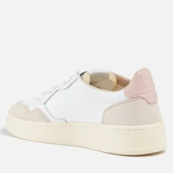Trainers|Autry Women's Medalist Leather And Suede Court Trainers - UK 3