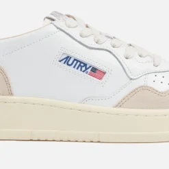 Trainers|Autry Women's Medalist Leather And Suede Court Trainers - UK 3