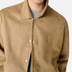 Jackets|Coats|Dr. Martens Axel Arigato Archetype Faux Suede Varsity Jacket - S
