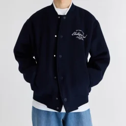 Jackets|Coats|BOSS Orange Axel Arigato Chateau Axel Wool-Blend Bomber Jacket - XL