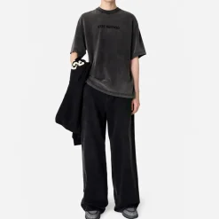 T-Shirts|T-Shirts|Axel Arigato Distort Washed Cotton-Jersey T-Shirt - S