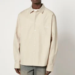 Shirts|Shirts|Dr. Martens Axel Arigato Flow Logo-Embroidered Twill Overshirt - S