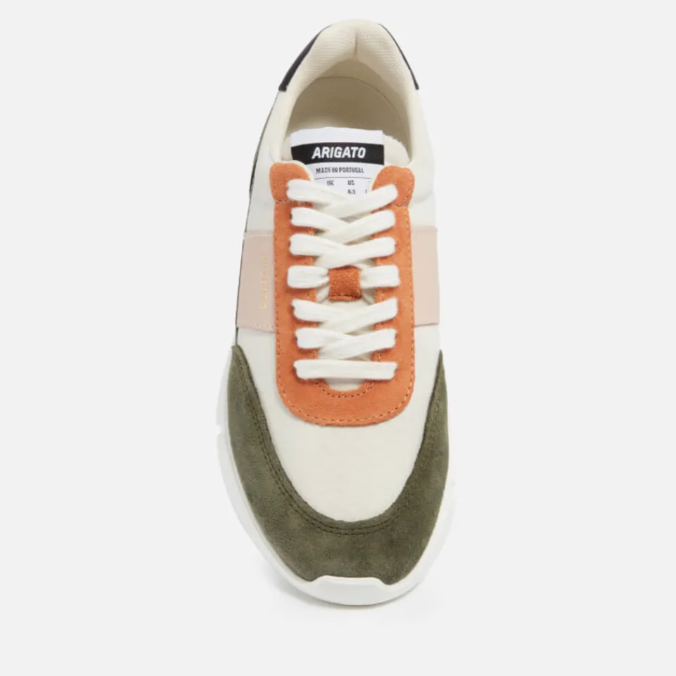 Trainers|Axel Arigato Genesis Leather and Suede Trainers - UK 3.5