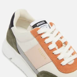Trainers|Axel Arigato Genesis Leather and Suede Trainers - UK 3.5