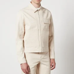 Jackets|Coats|Dr. Martens Axel Arigato Grate Embossed Cotton-Twill Jacket - XL
