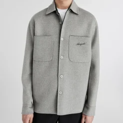 Shirts|Shirts|Axel Arigato Index Wool-Blend Overshirt - S