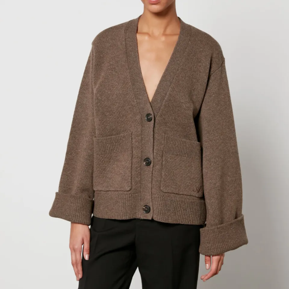 Knitwear|Axel Arigato Memory Relaxed Wool Cardigan - S