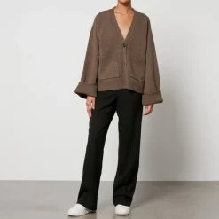 Knitwear|Axel Arigato Memory Relaxed Wool Cardigan - S