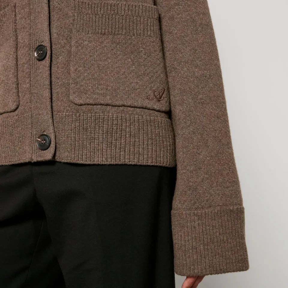 Knitwear|Axel Arigato Memory Relaxed Wool Cardigan - S