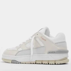 Trainers|Axel Arigato Men's Area Lo Basket Leather Trainers - UK 7