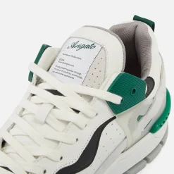 Trainers|Axel Arigato Men's Astro Leather and Suede Basket Trainers - UK 7