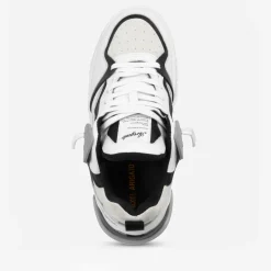 Trainers|Maison Kitsuné Axel Arigato Men's Astro Leather Basket Trainers - UK 7