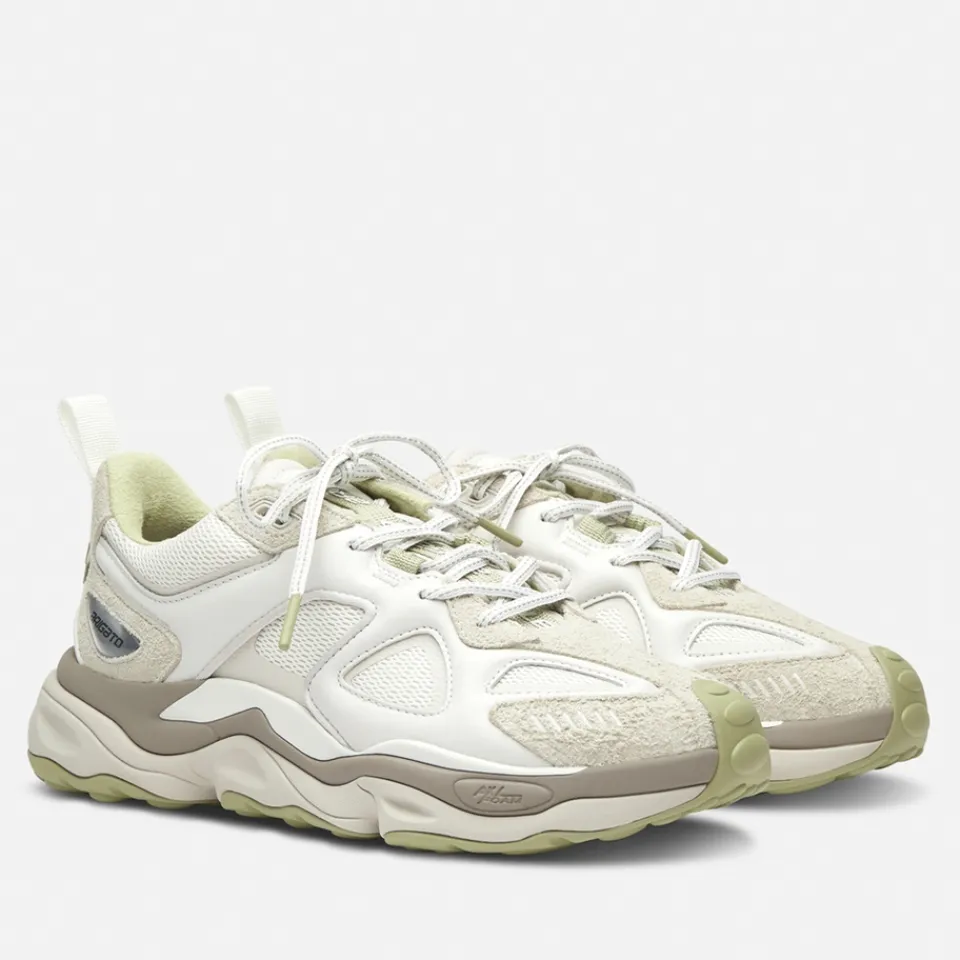 Trainers|Axel Arigato Men's Satellite Leather Runner Trainers - UK 8
