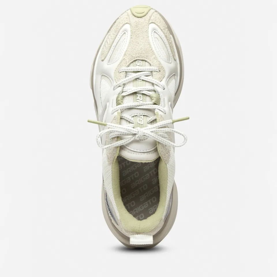 Trainers|Axel Arigato Men's Satellite Leather Runner Trainers - UK 8