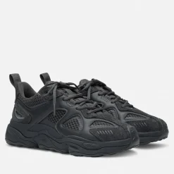 Trainers|Axel Arigato Men's Satellite Leather & Mesh Runner Trainers - UK 7