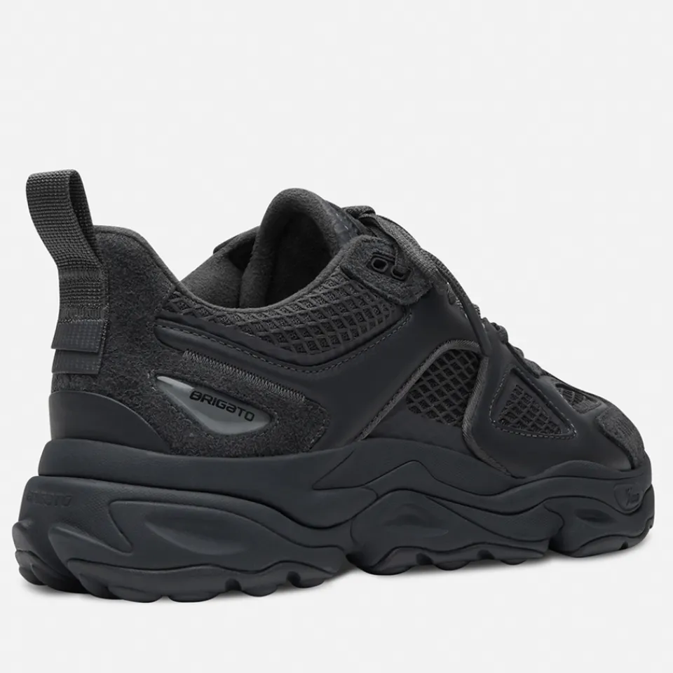 Trainers|Axel Arigato Men's Satellite Leather & Mesh Runner Trainers - UK 7