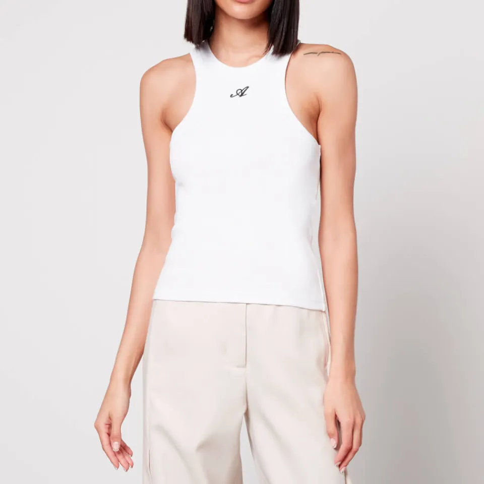 T-Shirts And Tops|Axel Arigato Signature Cotton-Blend Jersey Tank Top - XS
