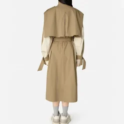 Jackets|Coats|Dr. Martens Axel Arigato Split Cotton-Gabardine Trench Coat - XS