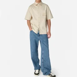 Shirts|Shirts|Dr. Martens Axel Arigato Stitch Logo Cotton-Poplin Shirt - S