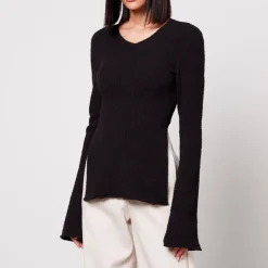 Knitwear|Axel Arigato Tube Ribbed-Knit Cotton-Blend Top - M