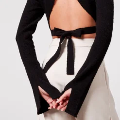 Knitwear|Axel Arigato Tube Ribbed-Knit Cotton-Blend Top - M