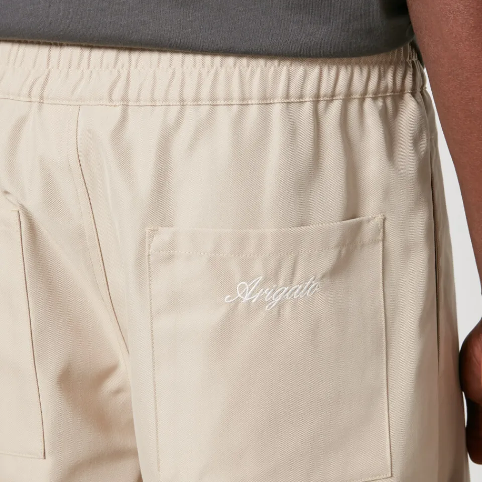 Shorts|Shorts|Kitri Axel Arigato Vapor Logo-Embroidered Shell Shorts - IT 46/S