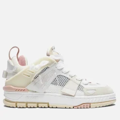 Trainers|Dr. Martens Axel Arigato Womens Area Patchwork Leather and Mesh Trainers - UK 3.5