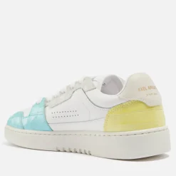 Trainers|Dr. Martens Axel Arigato Women's Dice Lo Croco Leather Trainers - UK 3.5