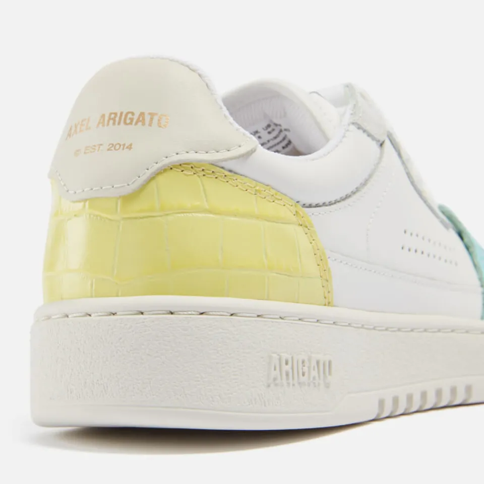 Trainers|Dr. Martens Axel Arigato Women's Dice Lo Croco Leather Trainers - UK 3.5