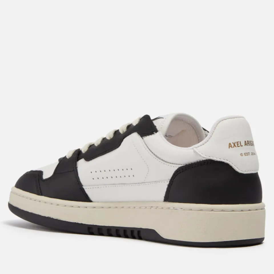 Trainers|Dr. Martens Axel Arigato Women's Dice Lo Leather Trainers - White/Black - UK 3.5