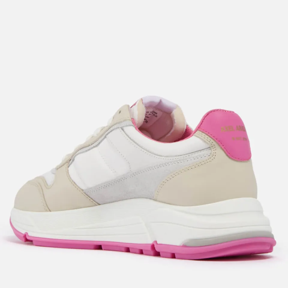 Trainers|Axel Arigato Women's Rush Running Style Leather and Suede Trainers - UK 7