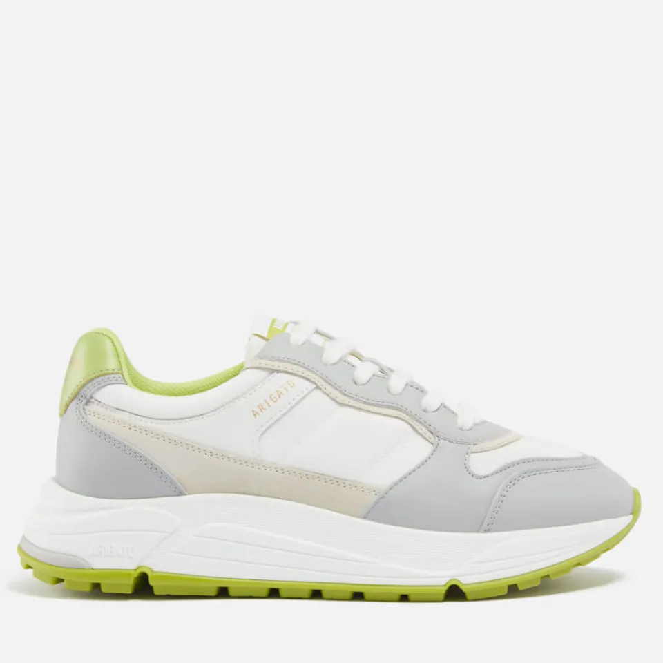 Trainers|Axel Arigato Women's Rush Leather and Neoprene Trainers - UK 3.5