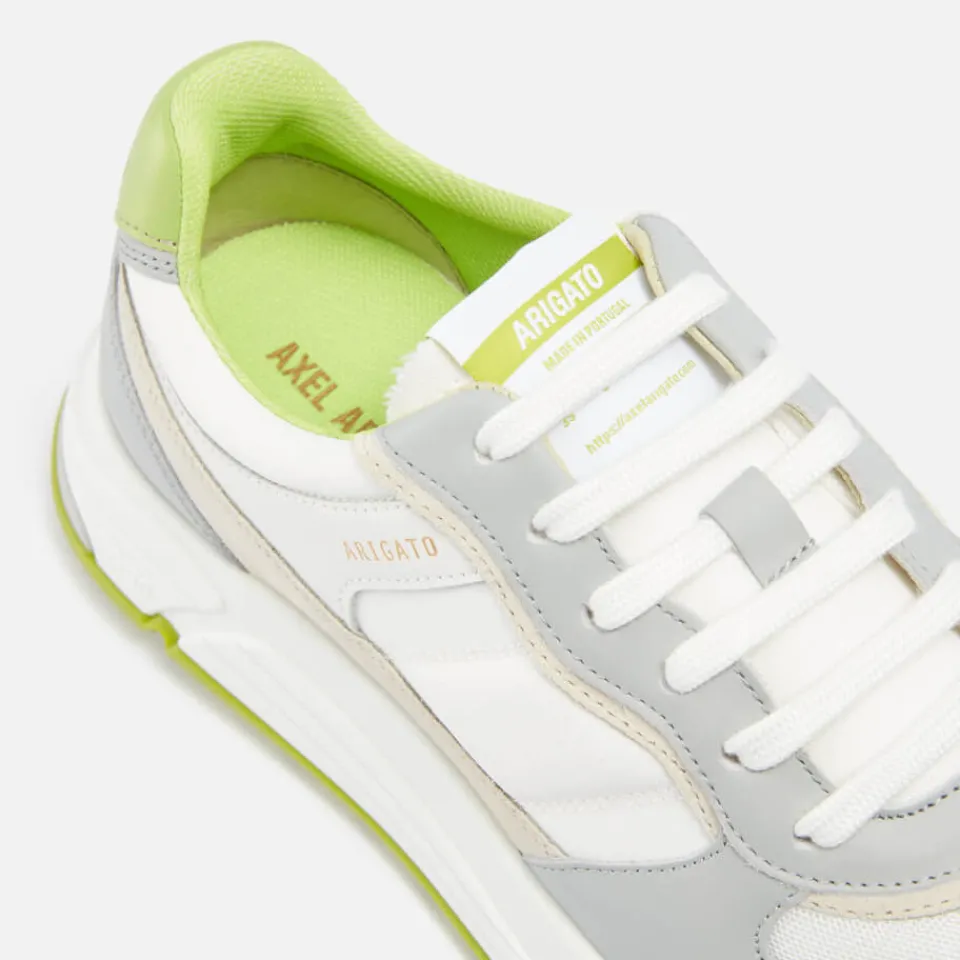 Trainers|Axel Arigato Women's Rush Leather and Neoprene Trainers - UK 3.5