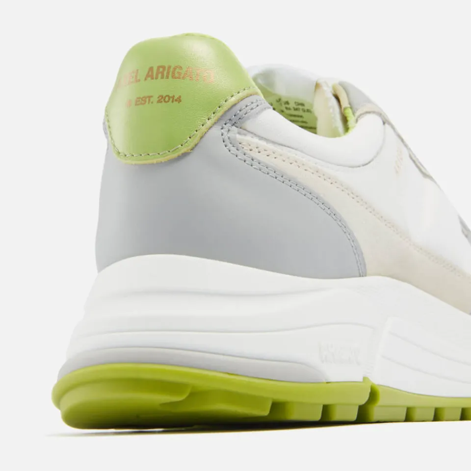 Trainers|Axel Arigato Women's Rush Leather and Neoprene Trainers - UK 3.5
