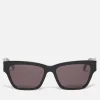 Sunglasses|Sunglasses|Ganni Balenciaga Acetate Rectangular-Frame Sunglasses