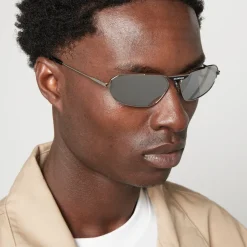 Sunglasses|Sunglasses|Dr. Martens Balenciaga Mirrored Acetate Cat Eye Sunglasses