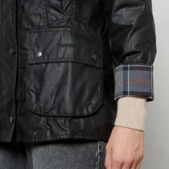 Jackets|Coats|Dr. Martens Barbour Beadnell Cotton Waxed Jacket - UK 8