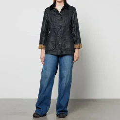Jackets|Coats|Barbour Beadnell Waxed Cotton Jacket - UK 8