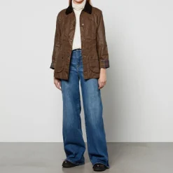 Jackets|Coats|Barbour Beadnell Waxed Cotton Jacket - UK 8