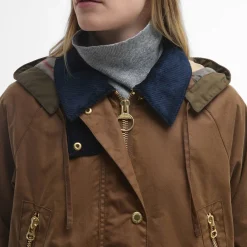 Jackets|Coats|Dr. Martens Barbour Carolyn Waxed Cotton Jacket - 12