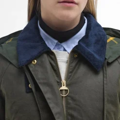Jackets|Coats|Barbour Carolyn Waxed Cotton Jacket - 10