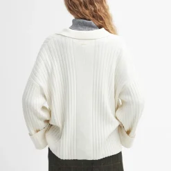 Knitwear|Ganni Barbour Claudette Cotton Knit Cardigan - UK 8