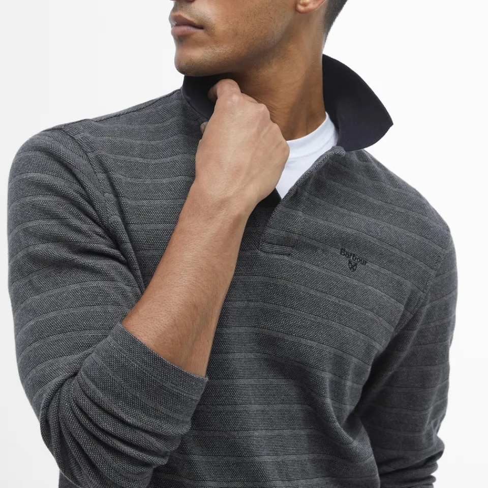 Polo Shirts|Dr. Martens Barbour Cleveland Long-Sleeved Cotton-Piqué Polo Shirt - S